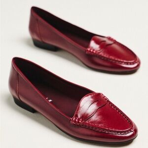 Jeffrey Campbell Red Loafers